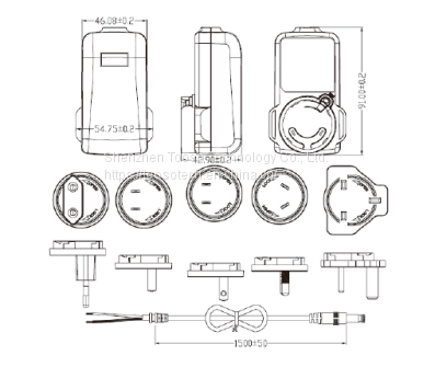 36W Plug-in Wall Conversion Switching Power Adapter photo-3