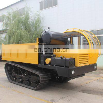 farm garden mining use chain dumper hydraulic 8ton crawler dumper