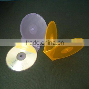 Slim Clamshell Clear Round Plastics cd Dvd Case photo-4