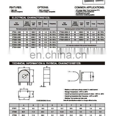 Metering Current Transformer PCB 100a photo-5