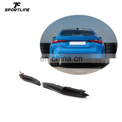 JCSportline Pre-preg G82 M4 Rear Bumper Aprons for BMW 3 Series G82 M4 Competition Coupe 2D 2021-2022