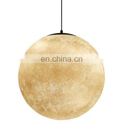 Moon Pendant Light Globe Bedside Lamp Shade Bedroom Decor Chandelier Children Planetarium Kids Room