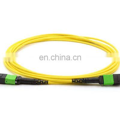 5 Meters 12 Cores Single Mode G657A MPO/MTP Fiber Optic Patch Cord Fiber Jumper MPO -12 to MPO-12 Cable