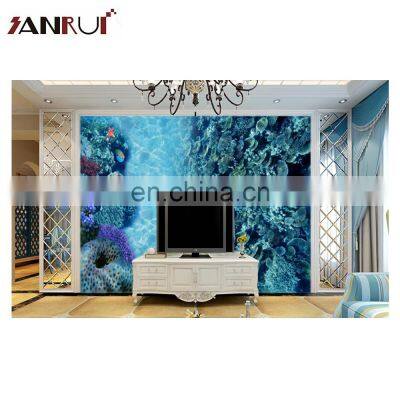 TV background 3d tiles customized shape in any size