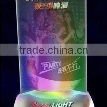 Good promotion acrylic menu folder