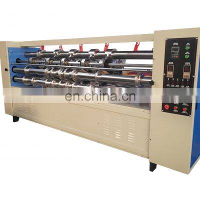 Corrugated Cardboard Thin Blade Slitter Scorer Die Cutting And Creasing Machine