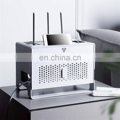 Wireless Router Storage Box Set-top Box Rack WIFI Storage Box for Home Office photo-3