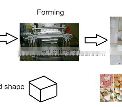 Automatic White Cube Sugar Machine Auto Brown Sugar Cubes Making Machines Processing Line Cheap Price for Sale photo-3