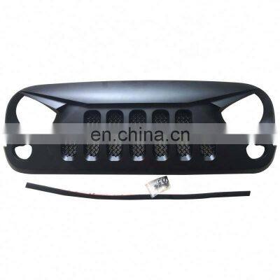 Автомобильный передний решетка радиатора, агрессивная решетка радиатора из материала АБС для Jeep, для Wrangler J189-5 photo-4