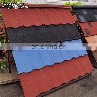 0.3mm Color Stone Coated Metal Roof Tile House Building Material Milano Tiles Roofing photo-4