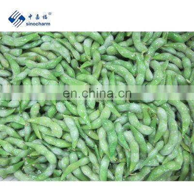 Chinese Sinocharm frozen vegetable  75 IQF Soybean Frozen Edamame