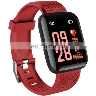 hot selling fitness blood pressure id 116 smartwatch smart watch