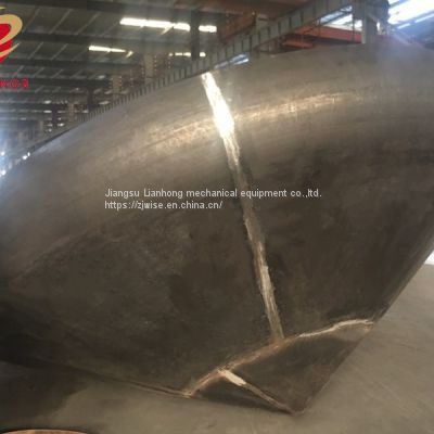 Large Carbon Steel Conical End for Tower Shell Cover 6500mm*12mm