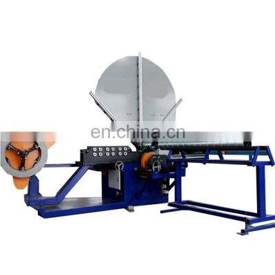 Spiral Duct Making Machine Air Tube Spiral Ducting Machine Round Ductformer