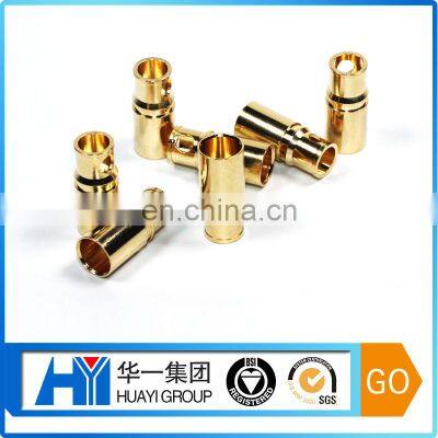 Electrical 4MM Mini Banana Plug With Nickel Plated Metal Fabrication Service