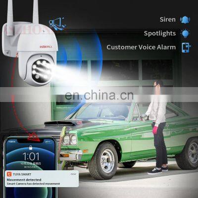 Tuya Smart Home 2CH / 4CH Wireless 2MP NVR Kit Security CCTV WIFI PTZ Camera System 1080P Outdoor Waterproof Security System photo-4