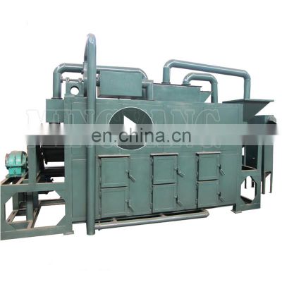 Smokeless wood sawdust charcoal making machine/wood powder/sawdust activated carbon making machinery with CE approved