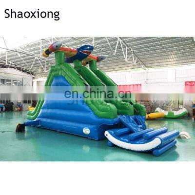 Water Play Equipment Commercial Kids Inflatable Playground Waterslide Dry Pool Air Slides photo-5
