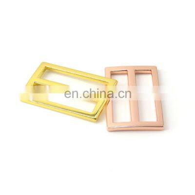 Factory Price Nickle Free Custom Size Square Adjuster Buckle Slide Strap Buckles For Handbags