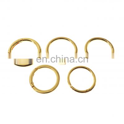 Wholesale Price Heavy Duty 55 mm Oval Shape Brass Carabiner For Handbag Swivel Carabiner Key Chain