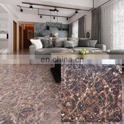 HS622GN dark brown floor glaze tile/emperador light marble