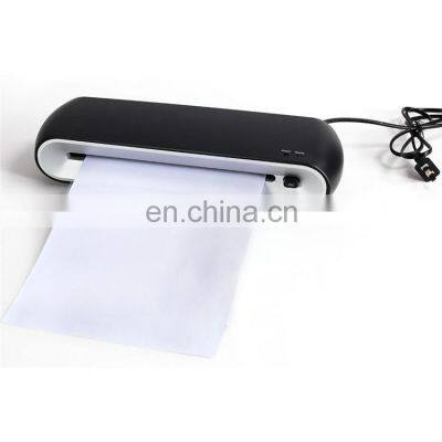 new Quartz tube fast warmup A4 Hot Pouch Laminator Office Laminating plastic laminator machine