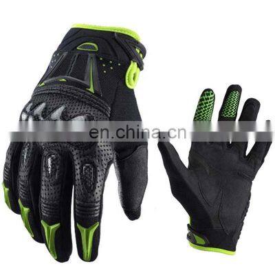 Custom Logo Sublimated MX MTB BMX Dirt Bike Motocross Artificial Leather Motorcycle Gloves photo-4