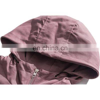 Two Side Pocket Pull Over Fashion Thick Cut and Sew Half Zip up Hoodies photo-5