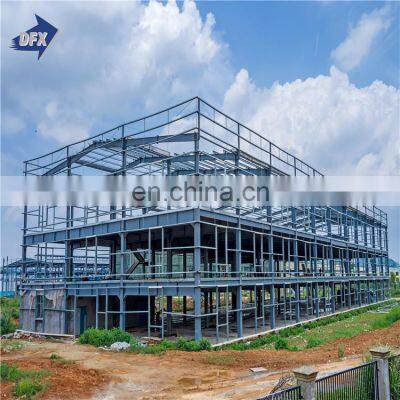 Large Span Warehouse Galvanized Steel Industrial Steel Structure Warehouse Steel Small Workshop photo-5