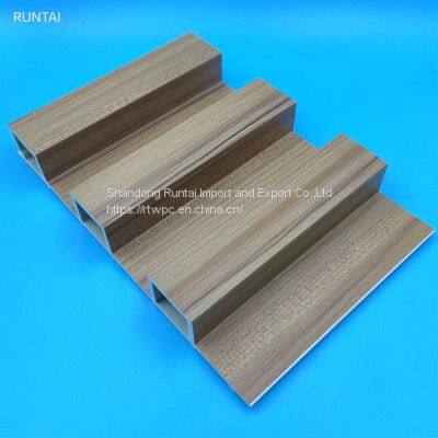 Wooden Co-extrusion WPC Wall Cladding Outdoor Great Wall Panels Decorative Wood Plastic Composite Wall Board 195-28mm photo-4