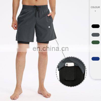 Wholesale High Quality Custom Logo Sportswear Summer Athletic Gym Workout Men Gym Short Men'S Shorts