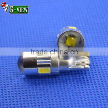 hot product automobile parts T10 4smd 5630 with lens car auto led bulb light