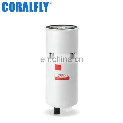 Engine qsz13 Fuel Water Separator Filter SN 40725 SFC 57210 FS36260 Original for Fleetguard FS36260 4327370 5472311