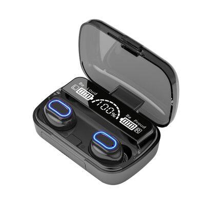 M1 TWS Wireless Headphones HiFi Stereo Bluetooth Earphone Touch Control Headset Sport Earbuds with Microphone Power Bank 2000mAh