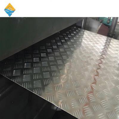 Embossed Aluminum Plate With Five Bar 1060,1050,1100,3003,5052,5754 photo-2
