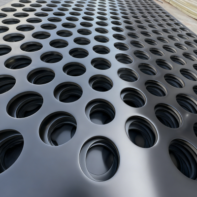 Micro Hole Perforated Metal Sheet Circle Perforated Metal Mesh Perforated Metal Sheet Mesh Panels Perforated Metal Panels photo-4