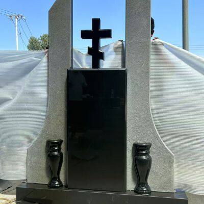 Owinstone-premium Black Naturally Polished Mongolia Black Basalt Monument/ Tombstone/gravestone for Wholesale, Customized Available, Cheap Price