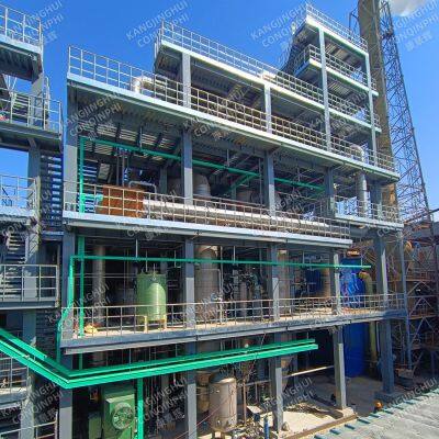 ≥0,5 т/ч 316L/304/316/2205/Титан Трубчатая пластина Силовой циркуляционный Двуэффективный испаритель MVR