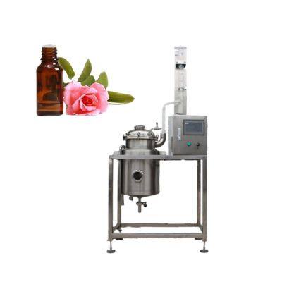 Shanghai Factory Rose Flower Plant Essential Oil Extraction Equipment Extractor Machine Distillation Unit Distiller