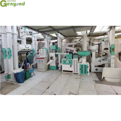 Genyond China 10tpd 20tpd 30tpd 50tpd100tpd Rice Mill Rice Milling Machine Good Price