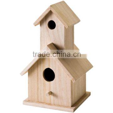 Christmas wooden bird house new design wooden bird house