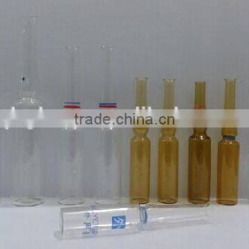 1 ml-15 ml amber medical glass ampoule vial, medical glass ampoule vial