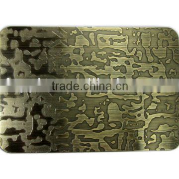 stainless steel pattern etching inox