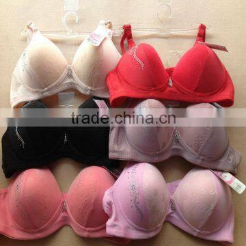 0.93USD 34-38B Cup Top Good Quality Ladies Bra Brands Without Rim Inside(gdwx163)