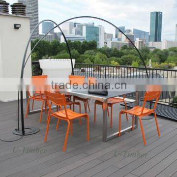 2.8meter Low Maintenance WPC Roof Garden Decking photo-4