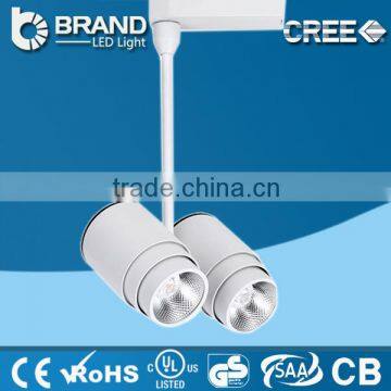 China supplier Double heads 2*8w LED Track Light COB LED Track Light 1304 led chip watte white CE/ROHS