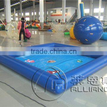 2016 Round Pool Dia Customize Inflatable Pool Cheap PVC0.9mm Water Pool photo-5