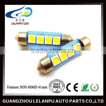 12v led bulb lights Factory supply Hot sale c5w Festoon 5050 4SMD 41mm led bulb lights for cars