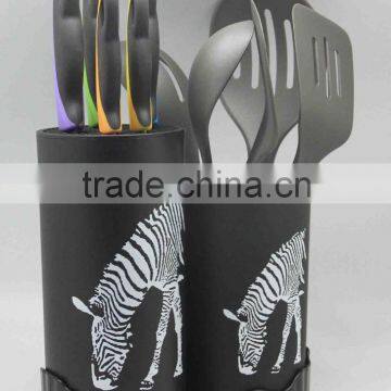 Nylon Kitchen Tools With Stand/Household Cooking Ware With Stand/ Nylon Kitchen Ware Set photo-2