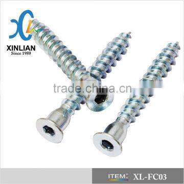 hex socket flat point Confirmat Screw 7.0*60